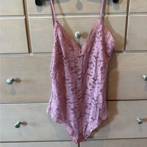 Anthropologie Lace Bodysuit